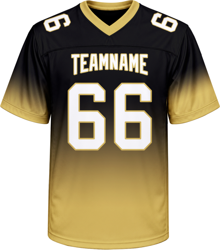 Custom Football Fan Shirt with Name Number and Logo for Class Reunion Groups