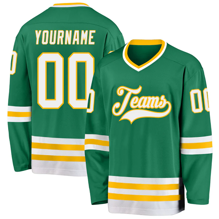 Retro Custom Ice Hockey Team Jersey for Adults and Kids with Custom Name Number Team Logo for Men Women Youth Kids