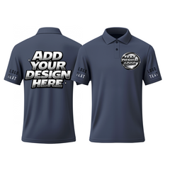 Quick Dry Custom Printed Logo Polo Uniform Printed Design for Business Team Uniforms