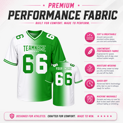 Custom American Football Jersey with Player Name and Number Stitched Printed Name Number