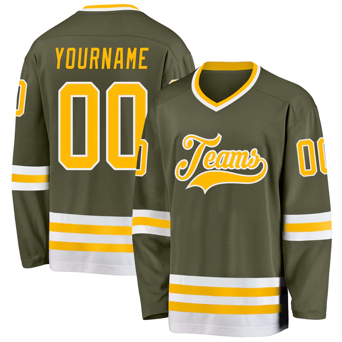 Personalized Hockey Team Jersey Stitched Printed Name Number Logo for Team Building for Teams Players Fans Men Women Youth Kids
