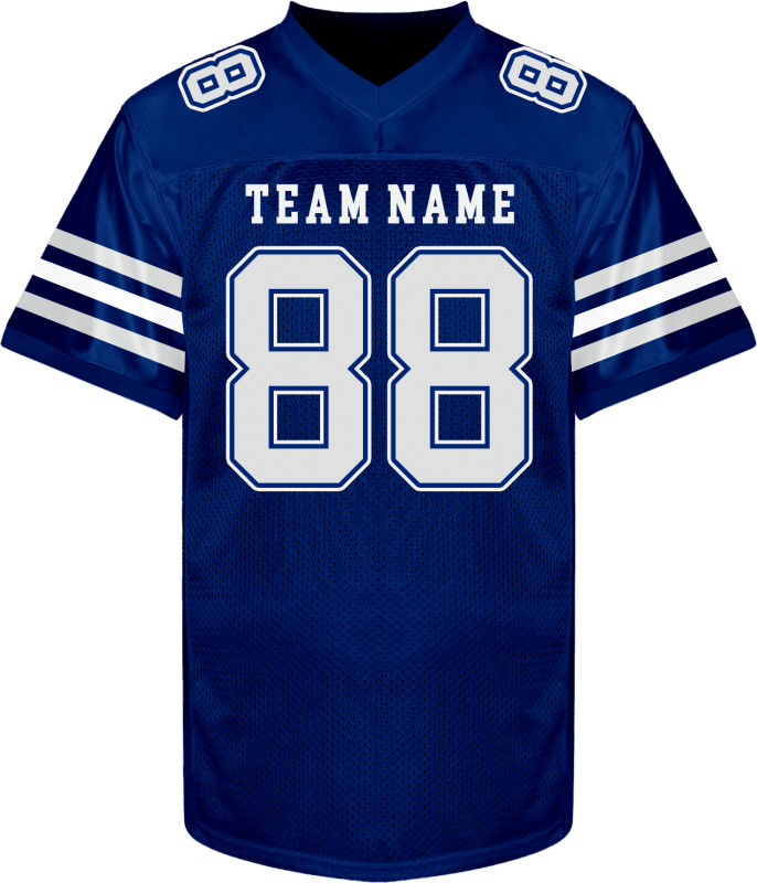 Custom Youth Football Jersey with Team Name and Player Number Team Uniform
