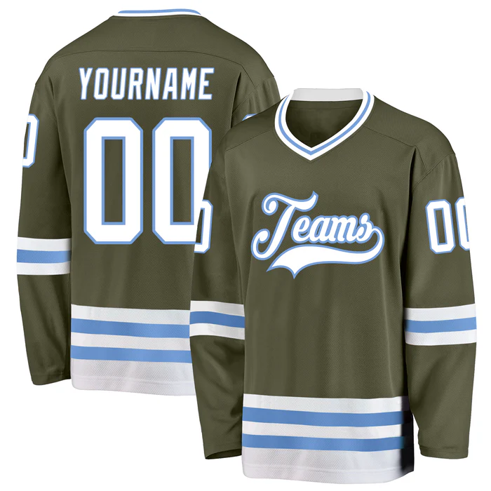 Custom Hockey Shirt Stitched Printed Hockey Design for Rink Event with Stitched Printed Name Number Team Logo for Men Women Youth Kids