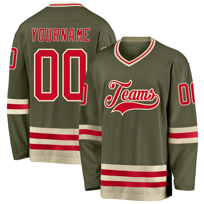 Personalized Hockey Jersey with Name and Number Hockey Gift with Player Name Number Team Logo for Game Day and Gifts