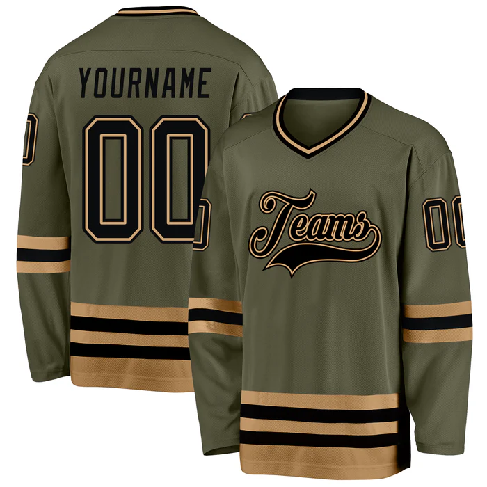 Personalized Hockey Team Jersey with Personalized Team Logo for Ice Hockey Teams for Teams Players Fans Men Women Youth Kids