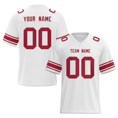 Custom Team Football Uniform with Custom Name Number Stitched Printed Name Number
