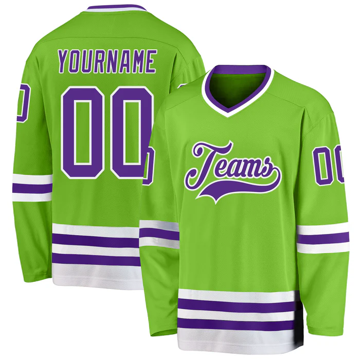 Custom Youth Hockey Jersey Breathable for Weekend Tournament with Custom Text Number Sleeve Patch and Team Logo Design