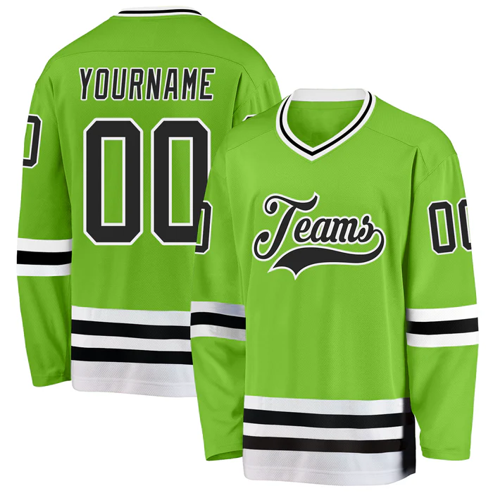 Personalized Hockey Team Jersey with Player Name and Number Game Day Shirt with Personalized Player Details for Teams Families and Fans
