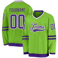 Personalized Hockey Team Jersey Stitched Printed Hockey Design with Stitched Printed Name Number Team Logo for Men Women Youth Kids