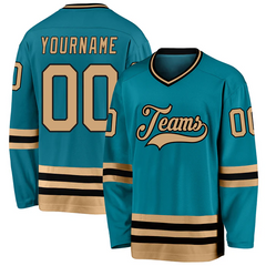 Personalized Hockey Jersey Breathable Stitched Printed Custom Design with Stitched Printed Name Number Team Logo for Men Women Youth Kids