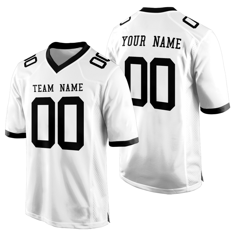 Team Style Custom American Football Jersey Stitched Printed Personalization