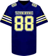 Custom Game Day Football Jersey with Back Name and Number Fan Gift