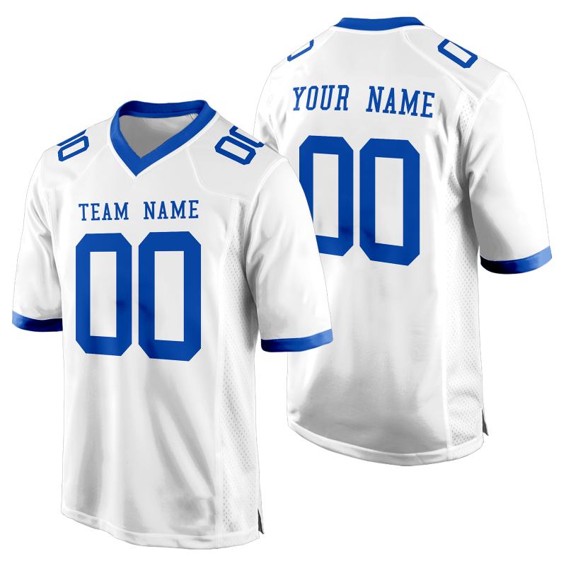 School Team Style Custom Team Football Uniform Stitched Printed Team Customization