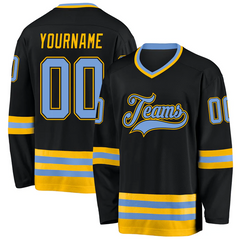 Custom Hockey Fan Jersey with Personalized Name Number Team Uniform with Personalized Name Number Logo for Teams Players and Fans