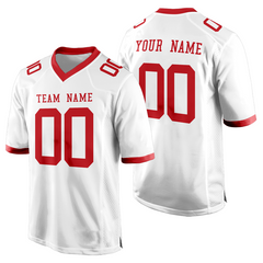 Custom Football Team Jersey with Custom Names and Numbers for School Team Outfit
