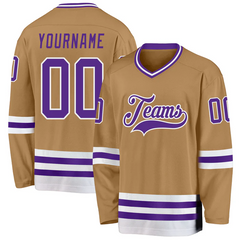 Custom Hockey Team Jersey for Fathers Day Gift with Stitched Printed Team Logo Name Number for Hockey Clubs