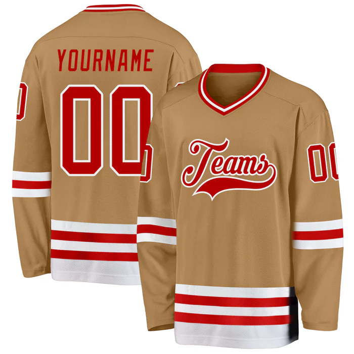 Stitched Printed Name Number Logo Custom Hockey Team Jersey with Your Name and Number for Teams Players Fans Men Women Youth Kids