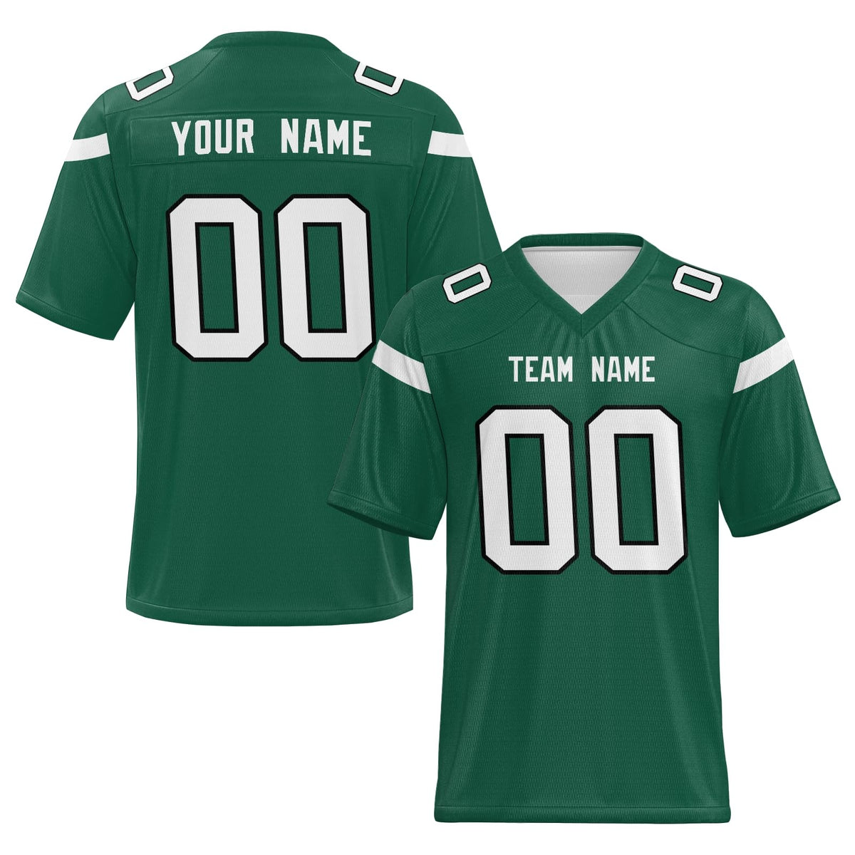 Personalized American Football Jersey Oversized Stitched Printed