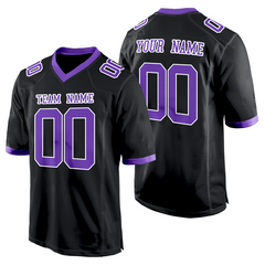 Personalized Football Team Jersey with Player Name and Number for Event Groups