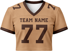 Custom American Football Jersey with Custom Text and Number Football Gift