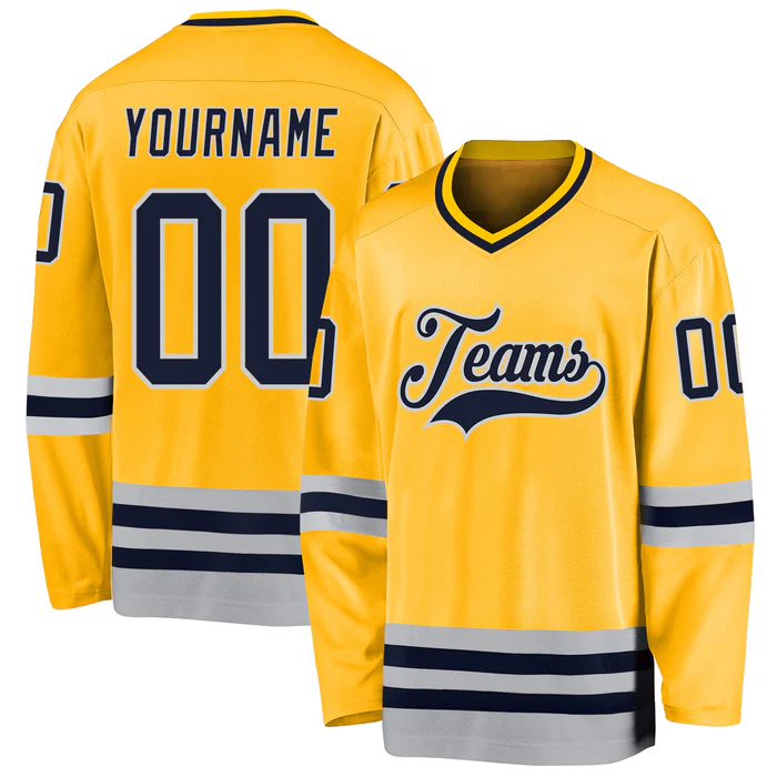 Custom Hockey Fan Jersey Stitched Printed Name Number for Event Groups with Stitched Printed Name Number Team Logo for Men Women Youth Kids
