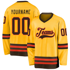 Personalized Hockey Team Jersey Stitched Printed Name Number for Tournament Uniform for Teams Players Fans Men Women Youth Kids