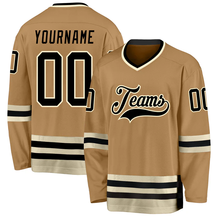Custom Ice Hockey Team Jersey for Ice Hockey Teams with Custom Logo Name Number for School Teams and Fan Groups