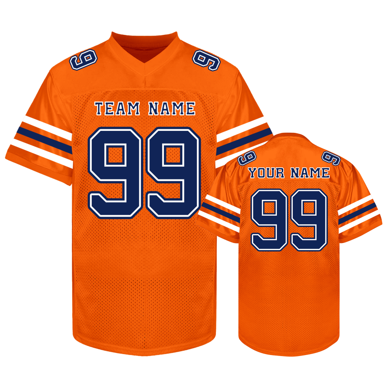 Team Style Custom Football Uniform Stitched Printed Team Logo