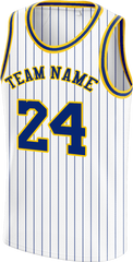 Athletic Custom Basketball Top with Team Logo and Number for Sports Festival