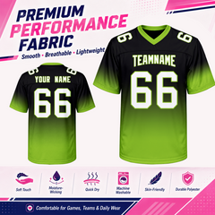 Stitched Printed Team Logo Custom Football Team Jersey for Sports Party Outfit