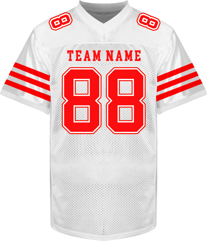 Custom Youth Football Jersey Stitched Printed Team Customization for Sports Fans