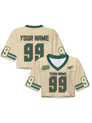 Retro Custom Football Team Uniform Stitched Printed Team Logo