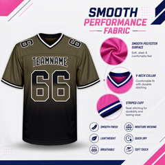 Stitched Printed Personalization Custom Football Uniform
