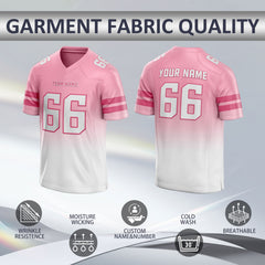 Personalized Team Football Jersey with Custom Patch Logo for Little League Teams