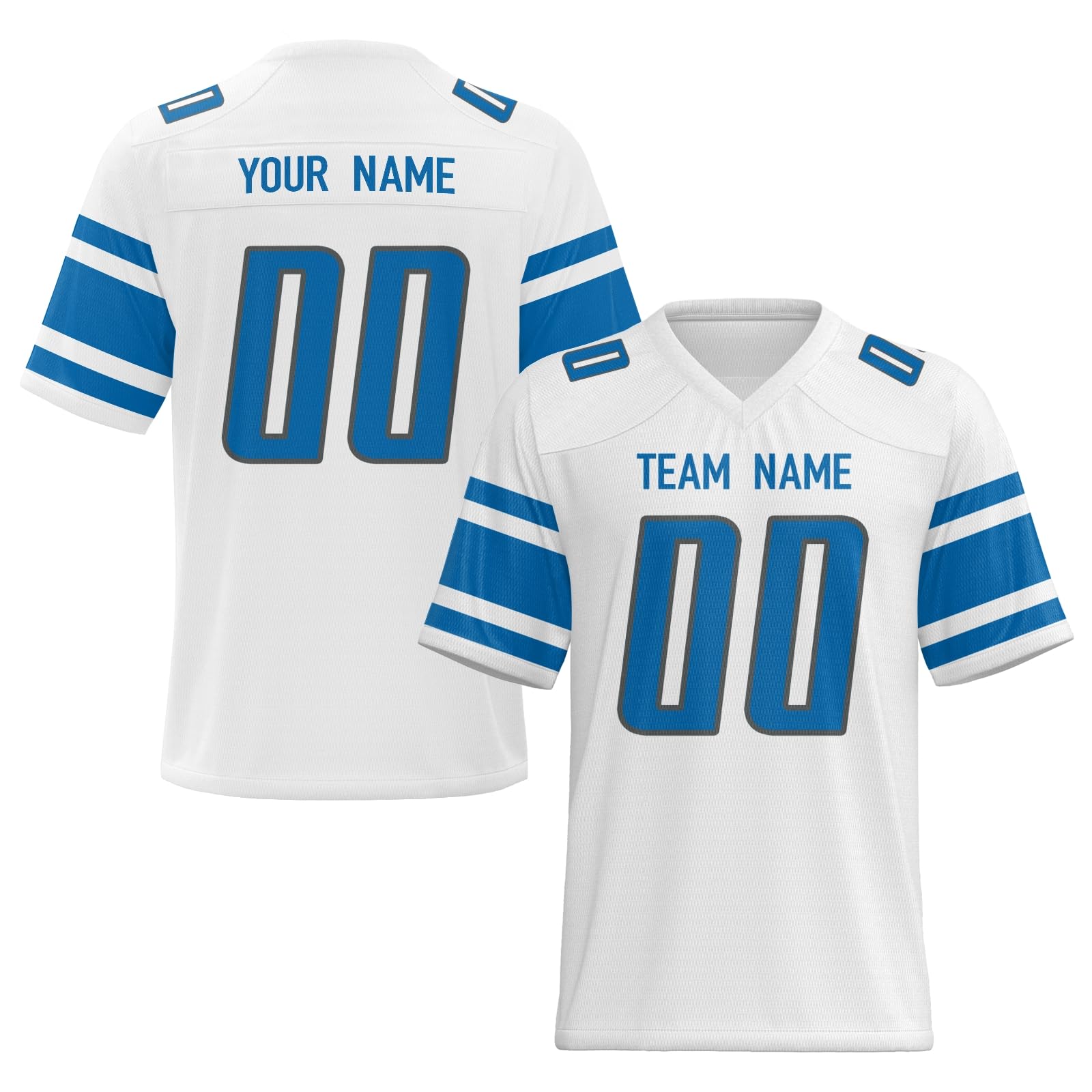 Custom Football Uniform Stitched Printed