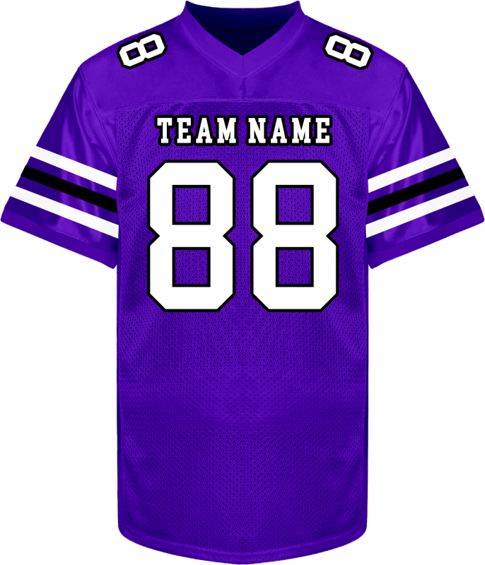 Custom Football Fan Shirt for Football Moms and Team Uniform