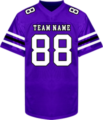 Custom Football Fan Shirt for Football Moms and Team Uniform