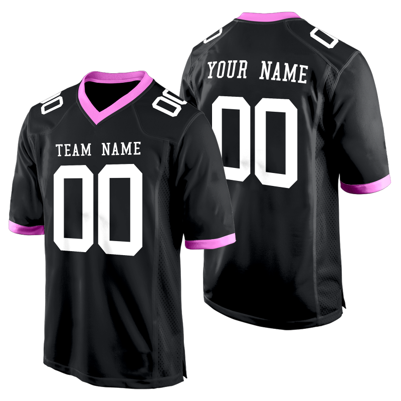 Custom Football Uniform Stitched Printed Team Logo for Group Orders