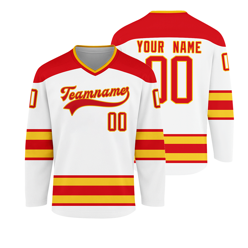 Stitched Printed Team Customization Custom Hockey Uniform for Fan Club Outfit for Teams Players Fans Men Women Youth Kids