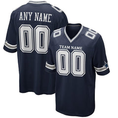Personalized Team Football Jersey Stitched Printed Name Number Logo for Alumni Groups