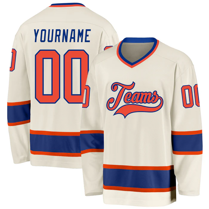 Team Style Custom Youth Hockey Jersey for Team Captains with Player Name Number Team Logo for Game Day and Gifts