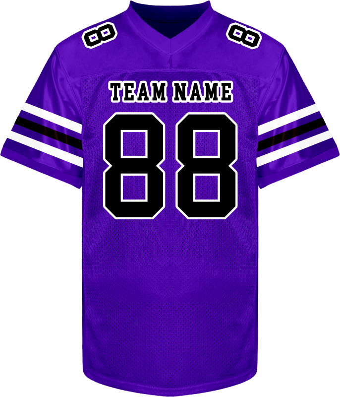 Stitched Printed Custom Game Day Football Jersey with Name Number and Logo