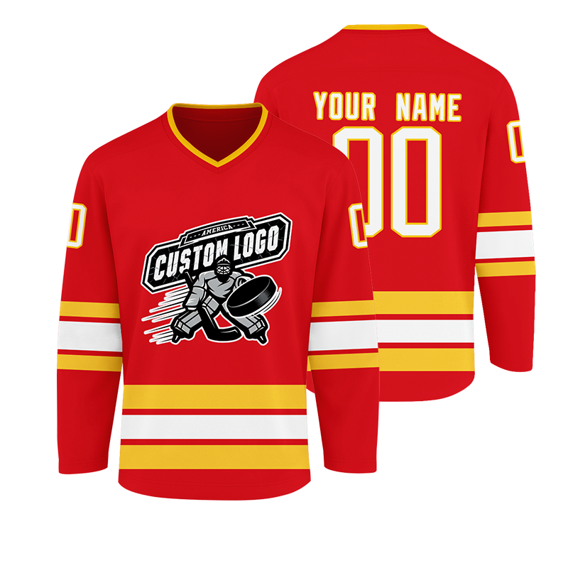 Stitched Printed Team Customization Personalized Hockey Jersey for Fan Appreciation Day for Teams Players Fans Men Women Youth Kids