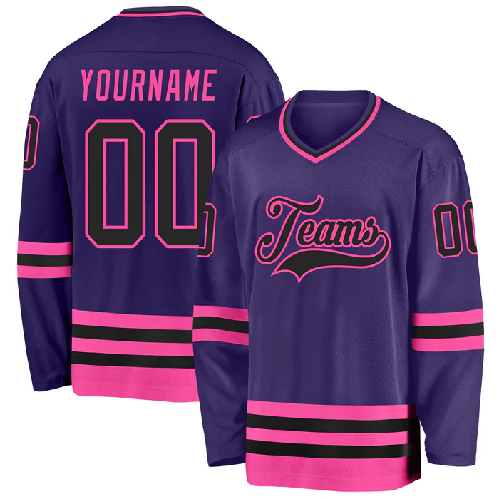 Custom Ice Hockey Jersey Authentic Style for Hockey Families with Personalized Team Name Logo Number for Adults and Kids