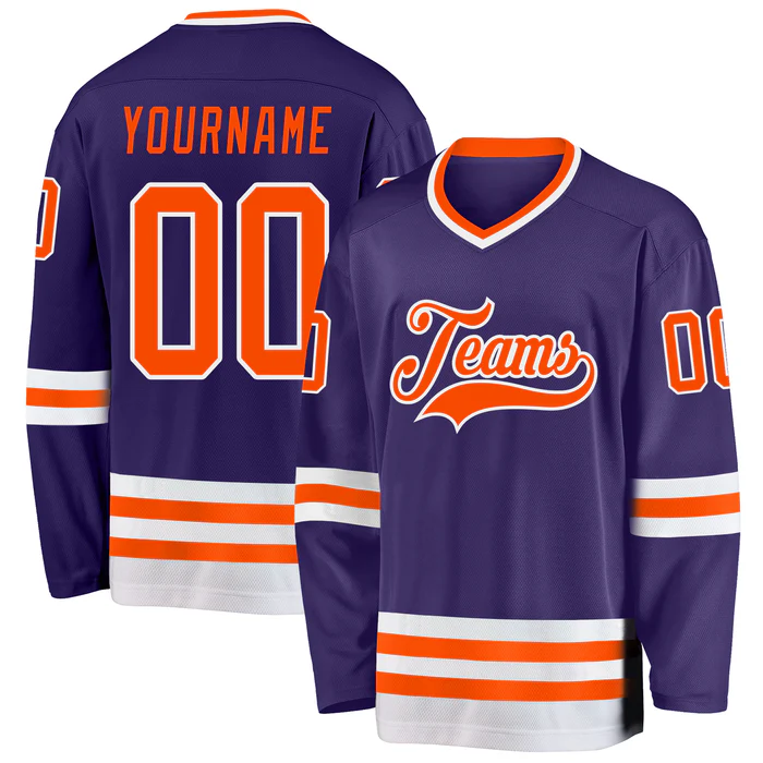 Custom Ice Hockey Team Jersey Family Matching Stitched Printed with Stitched Printed Name Number Team Logo for Men Women Youth Kids