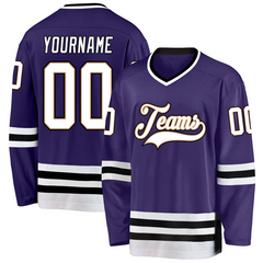 Custom Hockey Uniform with Custom Patch Logo with Player Name Number Team Logo for Game Day and Gifts