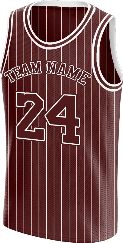 Personalized Basketball Team Jersey with Custom Text and Number for Basketball Families