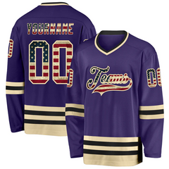 Custom Hockey Shirt with Custom Name Number with Personalized Player Details for Teams Families and Fans