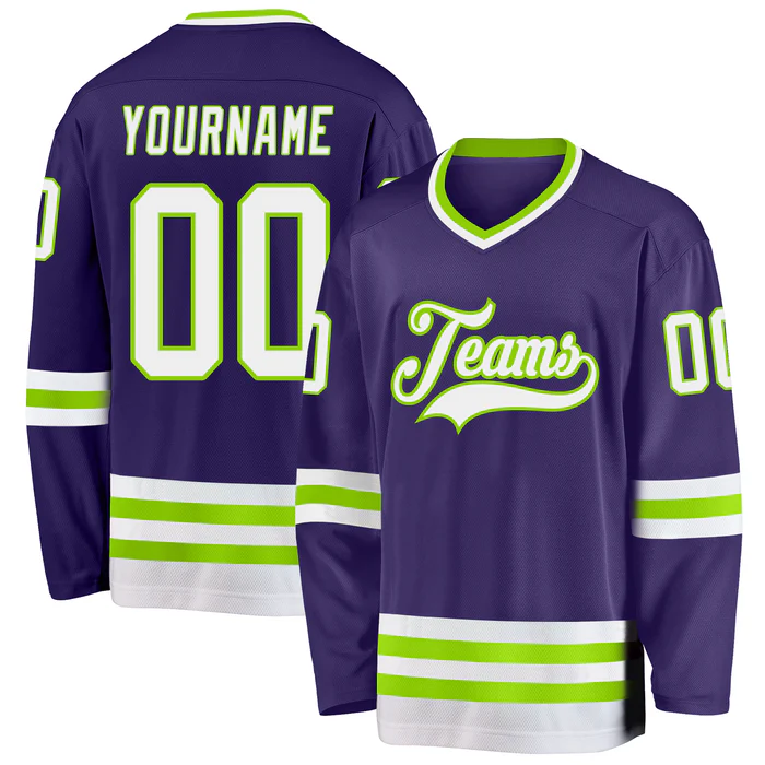 Custom Ice Hockey Jersey with Personalized Team Logo Stitched Printed Team Logo for Teams Players Fans Men Women Youth Kids
