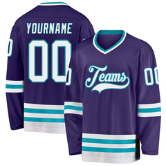 Stitched Printed Custom Hockey Uniform with Name and Number with Stitched Printed Name Number Team Logo for Men Women Youth Kids